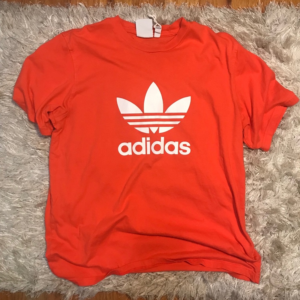 Adidas Oversized Red Tee